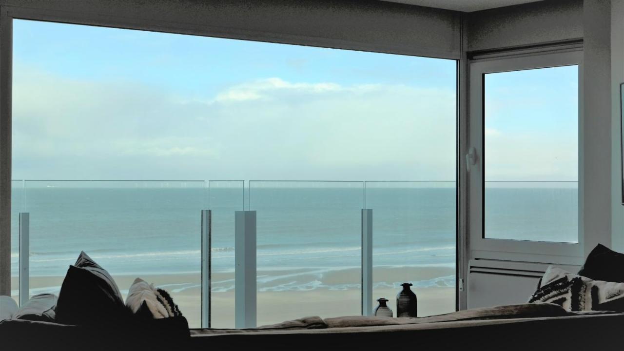 Neptune Wenduine Met Zeezicht - Vosproperties Luaran gambar
